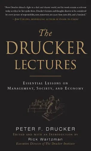 The Drucker lectures by Peter F. Drucker book cover